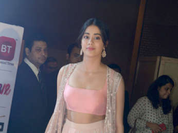 Janhvi Kapoor snapped promoting her film Dhadak in Delhi