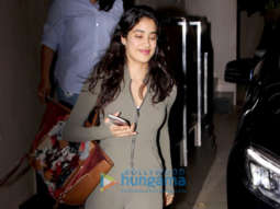 Janhvi Kapoor spotted at the Matrix office