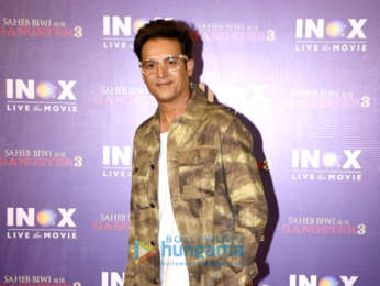 Jimmy Sheirgill, Chitrangda Singh and others promote their film Saheb, Biwi Aur Gangster 3