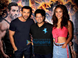 John Abraham and Aisha Sharma kickstart promotions of Satyameva Jayate