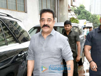Kamal Haasan and Nora Fatehi snapped at T-Series office in Andheri