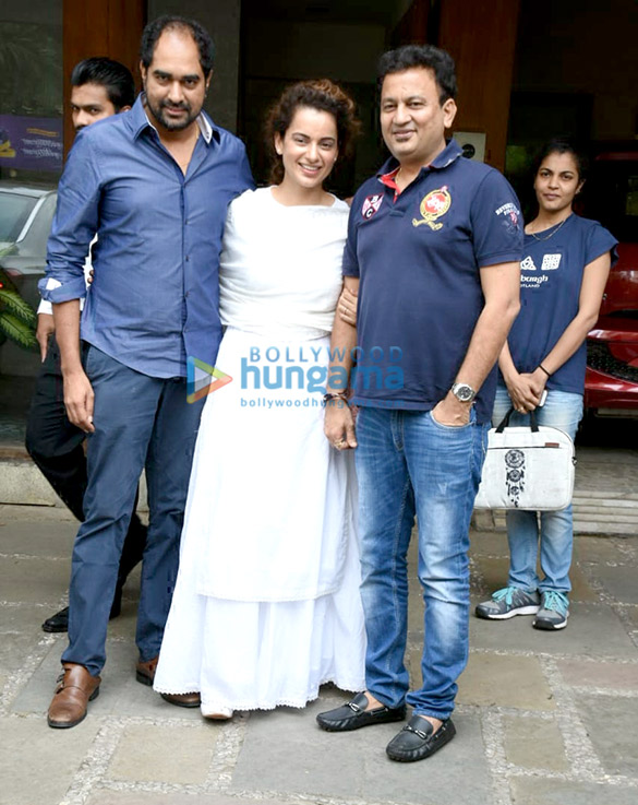 Kangana Ranaut spotted at Kamal Jain’s office in Juhu