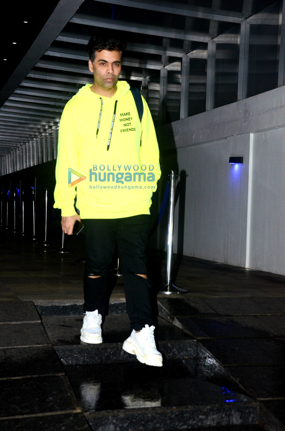 Karan Johar and Rashmi Shetty spotted at Hakkasan in Bandra Karan Johar and Rashmi Shetty spotted at Hakkasan in Bandra