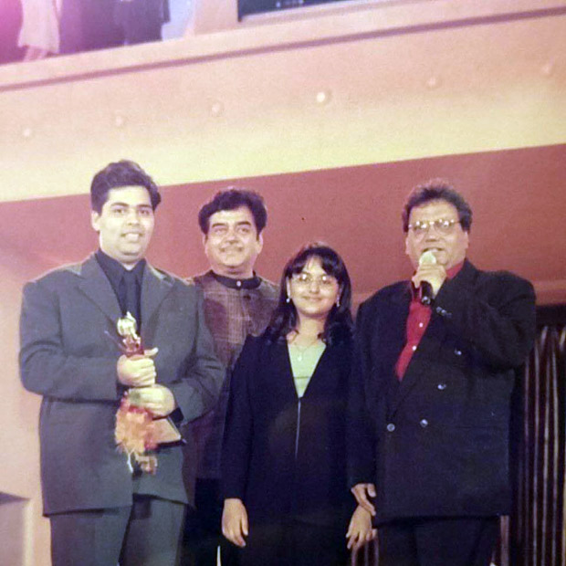 Karan Johar shares a THROWBACK picture with Sonakshi Sinha, Shatrughan Sinha and Subhash Ghai!