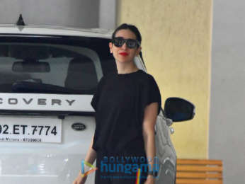Kareena Kapoor Khan and Karisma Kapoor spotted at Babita’s house