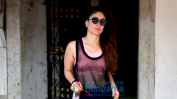 Kareena Kapoor Khan snapped at the gym