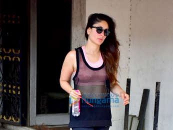 Kareena Kapoor Khan snapped at the gym