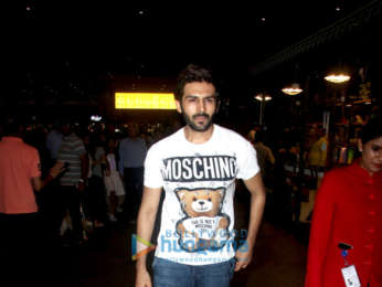 Kartik Aaryan, Diljit Dosanjh and others snapped at the airport