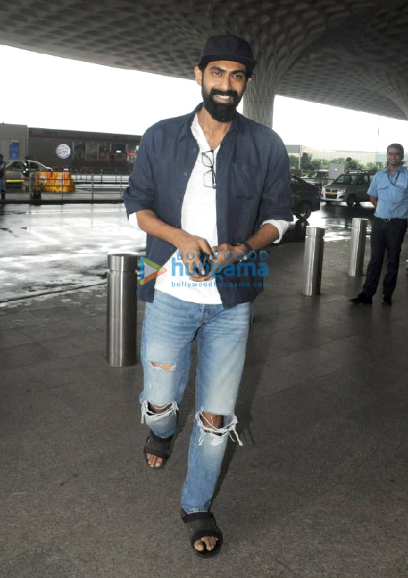 kriti sanon sophie choudry and rana daggubati snapped at the airport 3