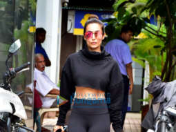 Malaika Arora spotted at the gym in Bandra
