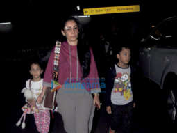 Manyata Dutt snapped with kids