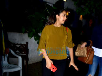 Mira Rajput snapped outside a cafe in Bandra