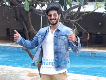 Mithila Palkar and Dulquer Salmaan snapped at Karwaan promotions