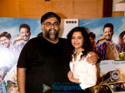 Mithila Palkar and Akarsh Khurana promote their film ‘Karwaan’