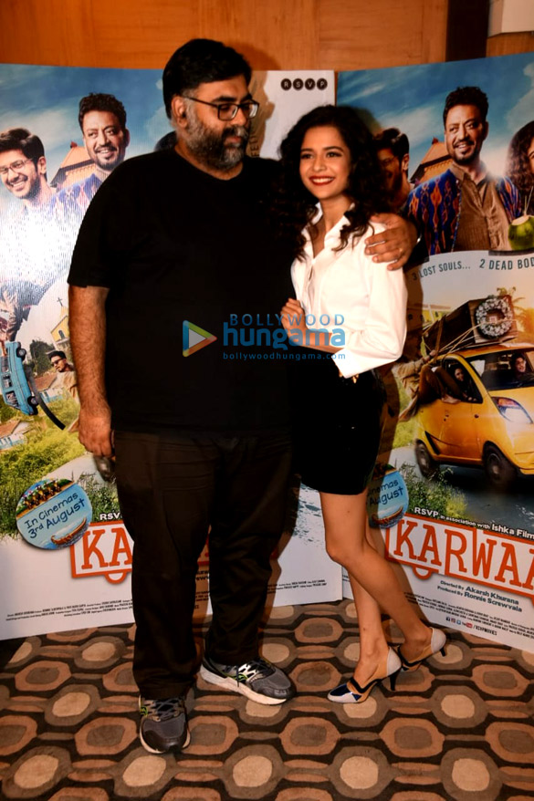 mithila palkar and akarsh khurana promote their film karwaan 4