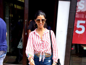 Nimrat Kaur and Aditi Rao Hydari snapped post lunch in Bandra