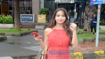 Nora Fatehi snapped at BKC