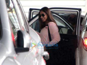 Ranveer Singh, Bipasha Basu and Karan Singh Grover snapped outside the gym
