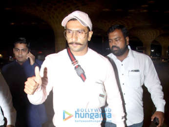 Ranveer Singh and Arjun Kapoor snapped at the airport