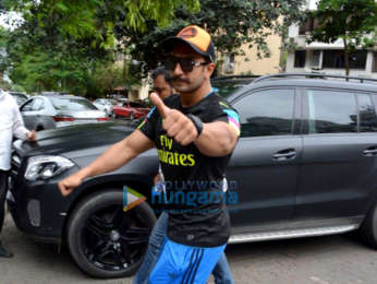 Ranveer Singh snapped at Otters Club