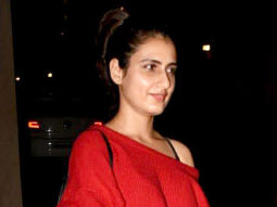 SPOTTED: Fatima Sana Shaikh @B-Blunt Salon in Juhu