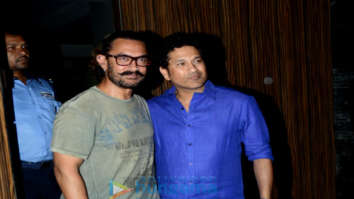 Sachin Tendulkar, Fatima Sana Shaikh and others snapped at Aamir Khan’s home
