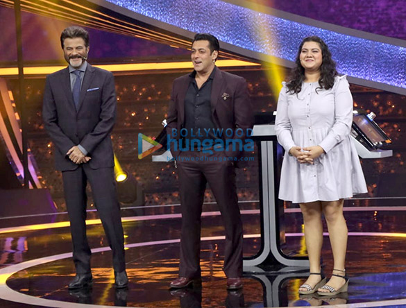 salman khan and anil kapoor snapped on the sets of 10 ka dum 5
