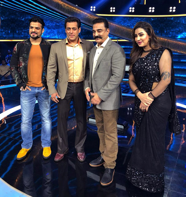 Salman Khan and Kamal Haasan come together to shoot for Dus Ka Dum special episode
