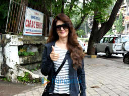 Sangeeta Bijlani spotted at Kromakay in Juhu