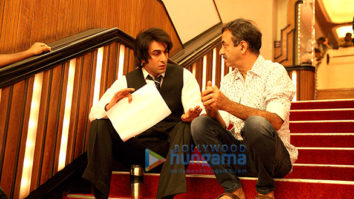 On The Sets Of The Movie Sanju