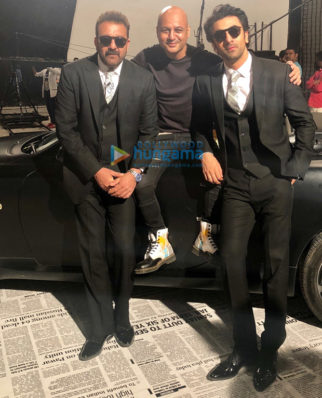 On The Sets Of The Movie Sanju