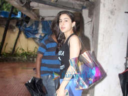 Sara Ali Khan and Malaika Arora snapped outside the gym