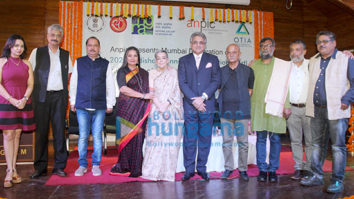 Shabana Azmi, Pinaki Misra, Rohit Roy and others at the Mumbai Declaration of the Odisha Triennial of International Art