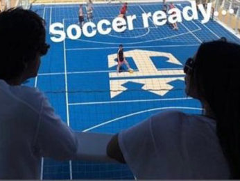 Shah Rukh Khan and Gauri Khan are soccer ready in this candid picture in Barcelona Shah Rukh Khan and Gauri Khan are soccer ready in this candid picture in Barcelona