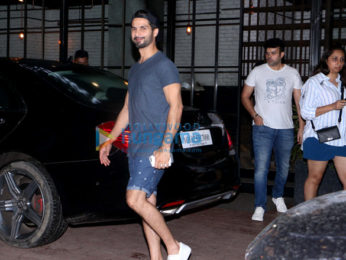 Shahid Kapoor and Mira Rajput snapped in Andheri