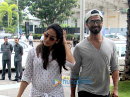 Shahid Kapoor and Mira Rajput spotted at Yauatcha in BKC