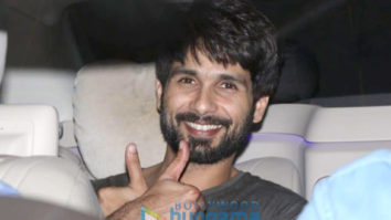 Shahid Kapoor spotted at Sunny Super Sound in Juhu