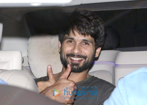 Shahid Kapoor spotted at Sunny Super Sound in Juhu Shahid Kapoor spotted at Sunny Super Sound in Juhu