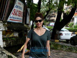 Shamita Shetty snapped at a spa in Juhu