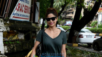 Shamita Shetty snapped at a spa in Juhu