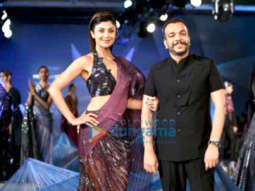 Shilpa Shetty walks the ramp for Amit Agarwal at India Couture Week 2018
