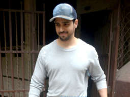 Sidharth Malhotra snapped at a recording studio in Bandra