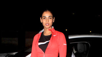 Sonal Chauhan snapped at the gym in Juhu