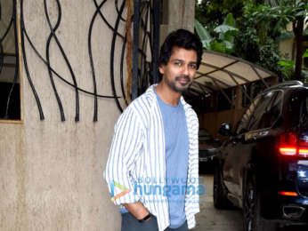 Soni Razdan and Nikhil Dwivedi snapped at a salon in Juhu