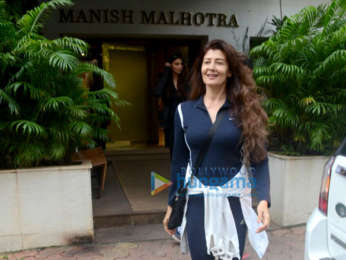 Nushrat Bharucha, Daisy Shah, Sophie Choudry and others snapped at Manish Malhotra's store