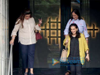 Sunita Kapoor and Mallika Sherawat snapped at Indigo Delicatessen in Andheri