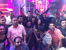 Sunny Leone, Diljit Dosanjh party hard after Arjun Patiala shoot completion