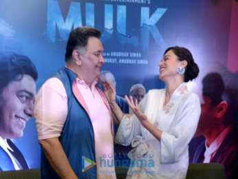 Taapsee Pannu and Rishi Kapoor attend Mulk press conference in Delhi