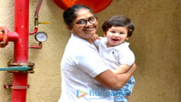 Taimur Ali Khan spotted at playschool