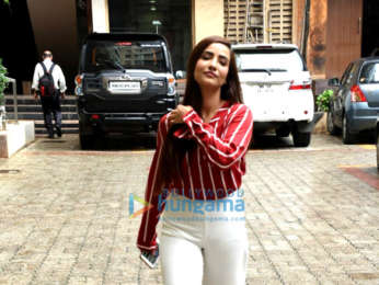 Tia Bajpai snapped promoting her upcoming web series 'Zakhmi'